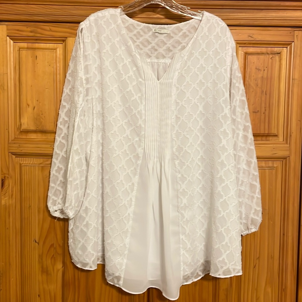 White Dress Top